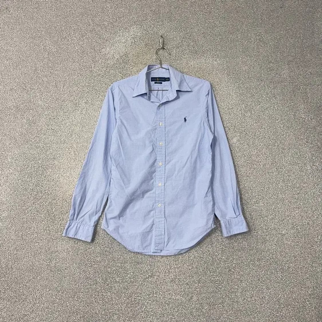 폴로 신형 슬림핏 캐주얼 체크셔츠 S 상품이미지1