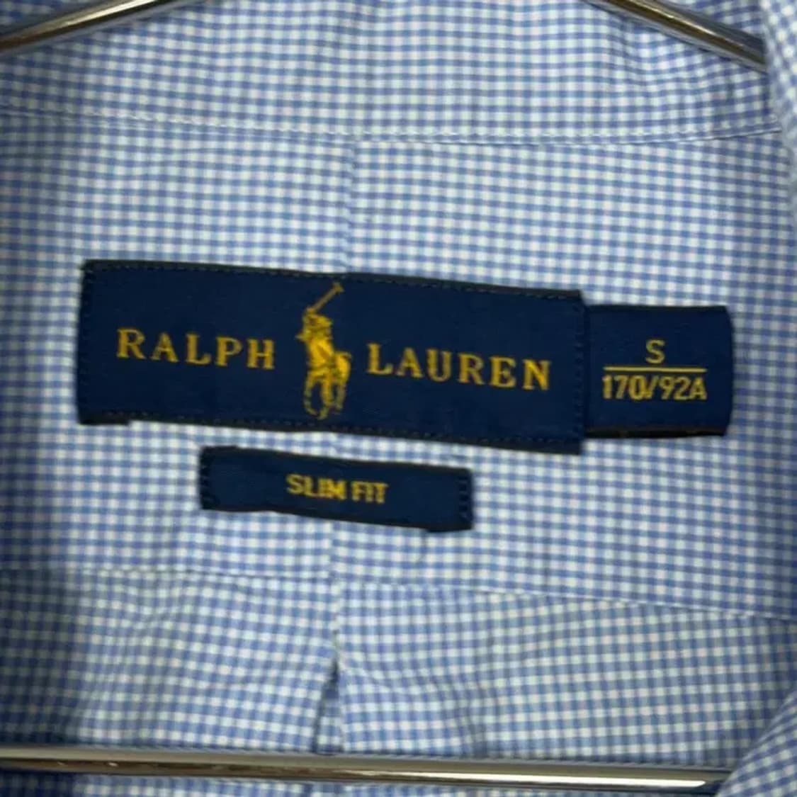 폴로 신형 슬림핏 캐주얼 체크셔츠 S 상품이미지4