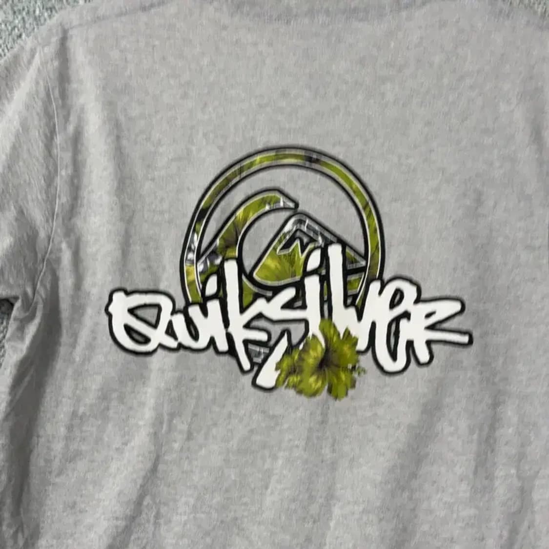 퀵실버 빈티지 백프린팅 반팔티 95 상품이미지5