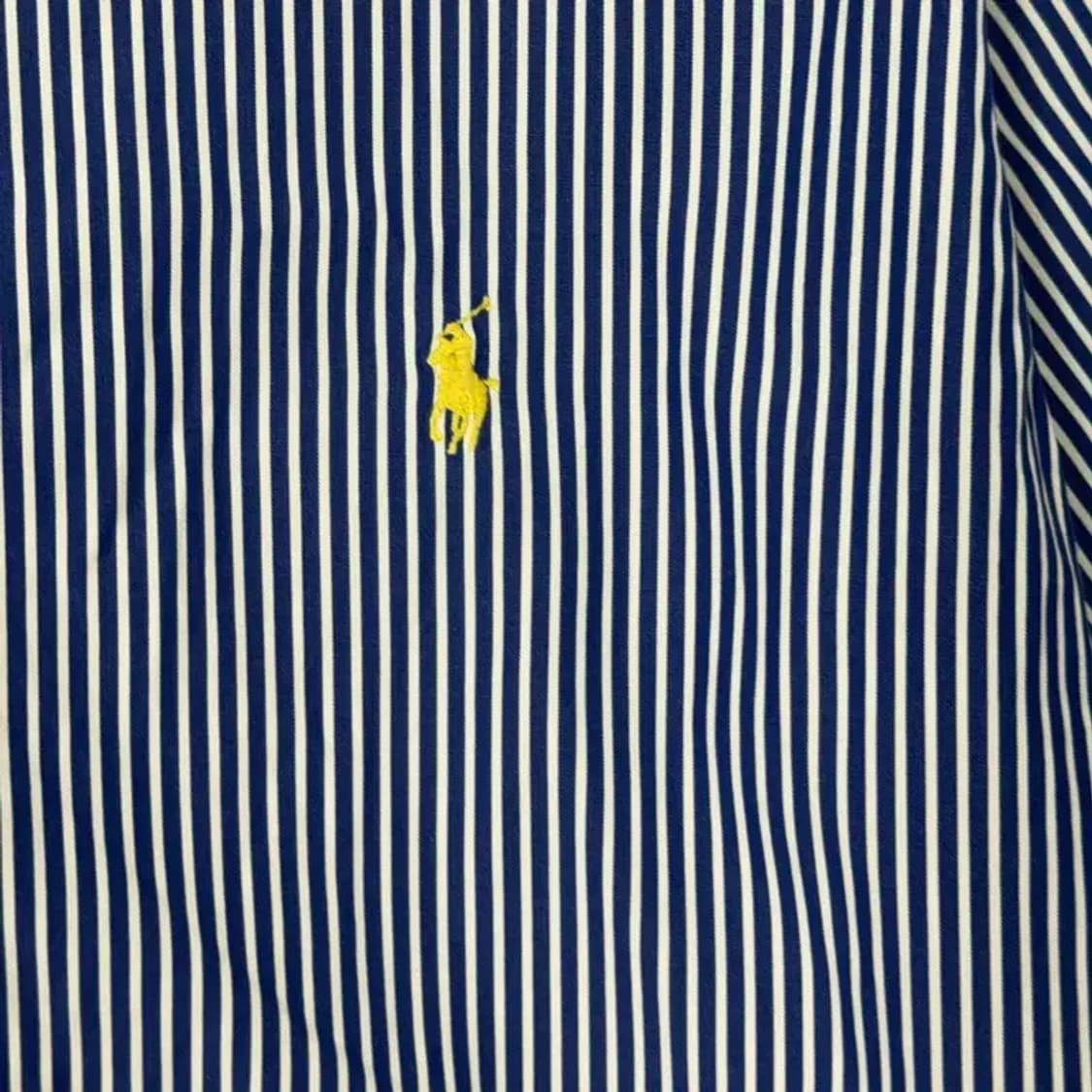 폴로 두산 스트라이프 반팔 셔츠 110 상품이미지3