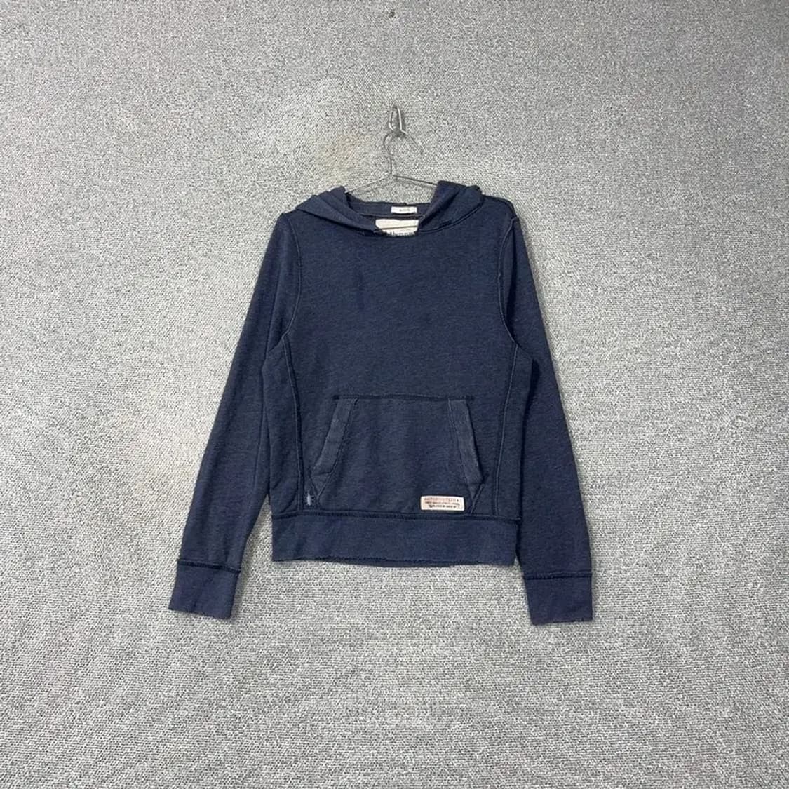 아베크롬비 빈티지 스티치 네이비 후드티 S 상품이미지1
