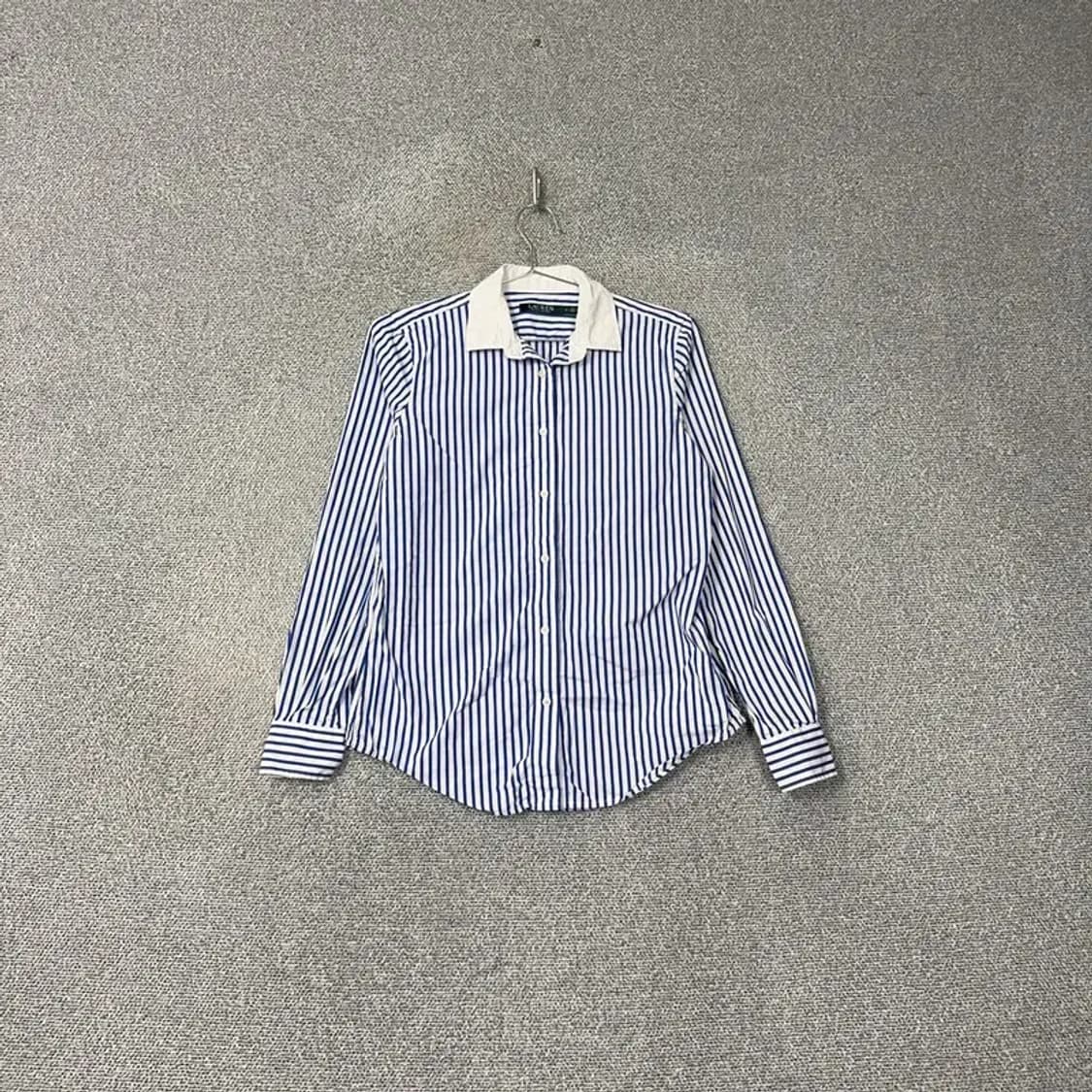 로렌 랄프로렌 블루 스트라이프 셔츠 4 상품이미지1