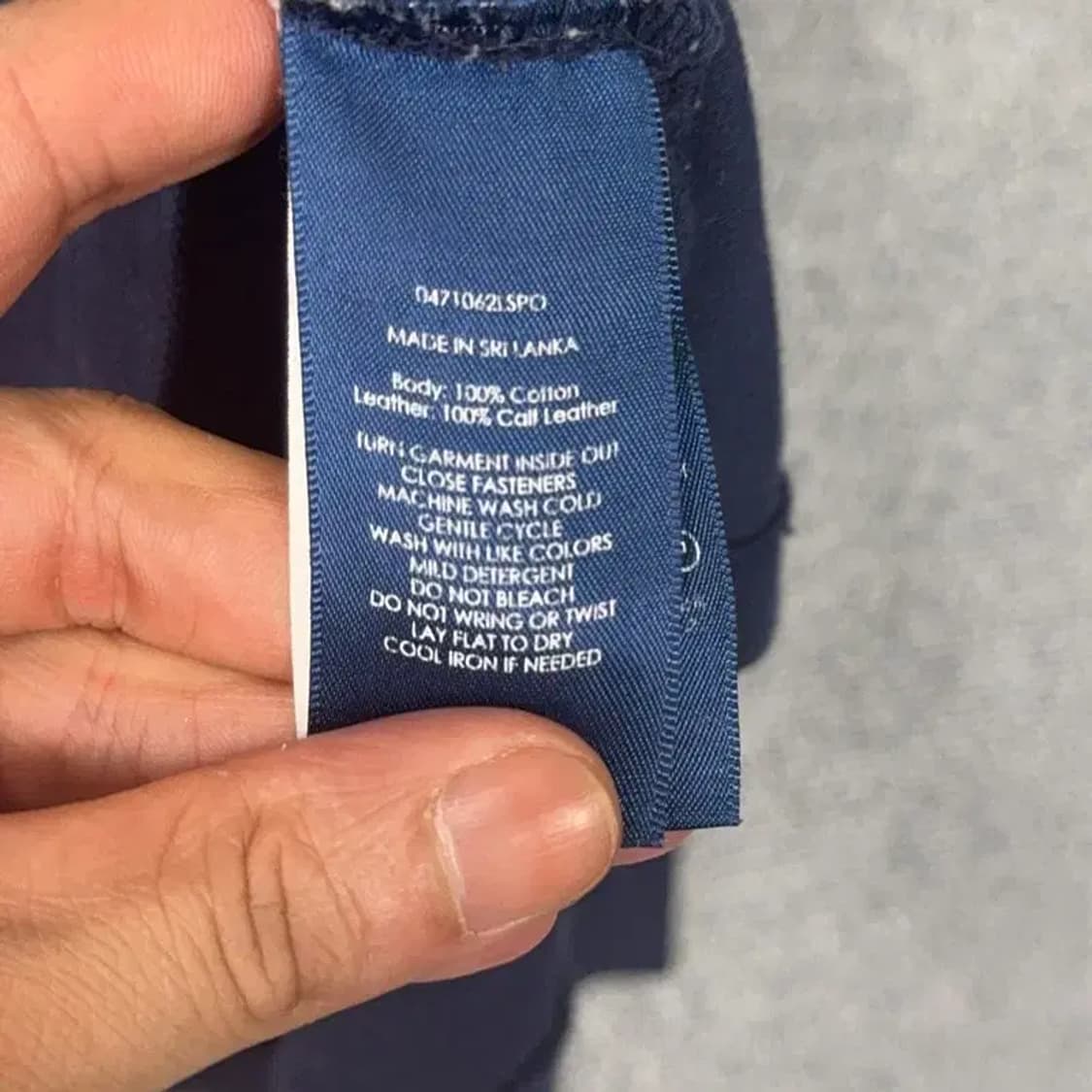 폴로 브라운 견장 빅포니 긴팔 카라티 M 상품이미지7