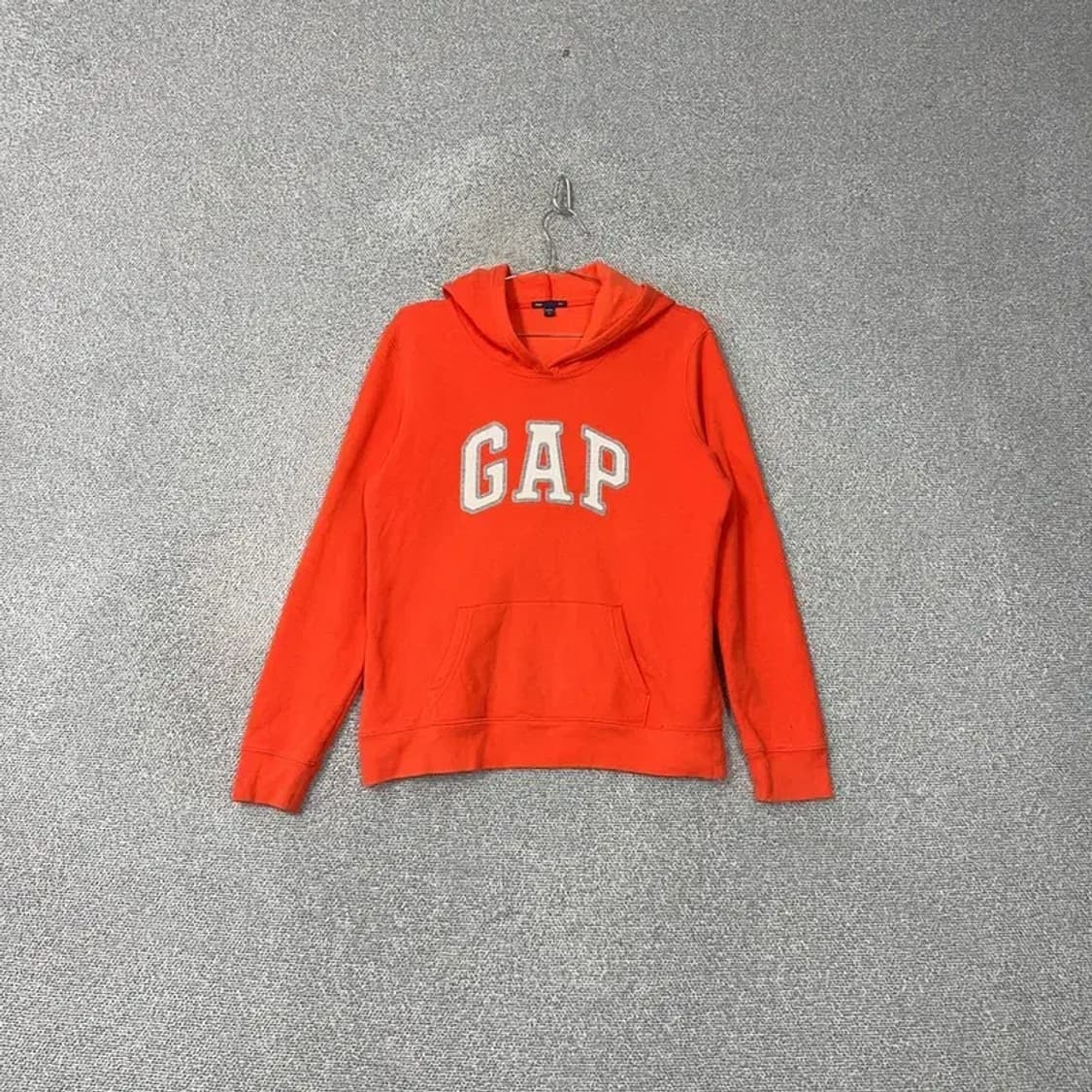 갭 로고 오렌지 후드티 M 상품이미지1
