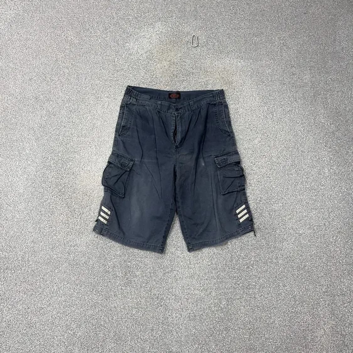 빈티지 네이비 카고 반바지 33 상품이미지1