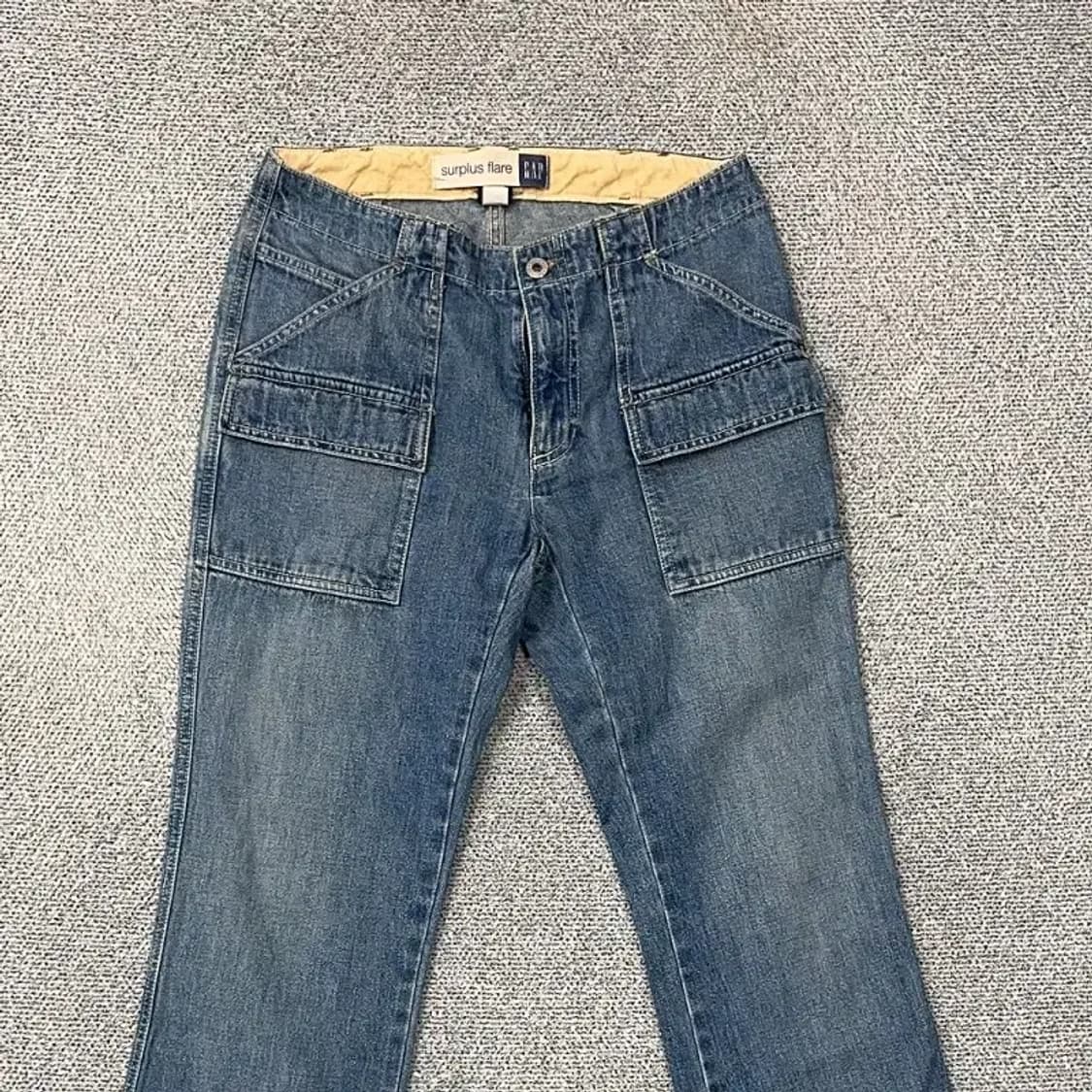 갭 여성 빈티지 데님 팬츠 US4 상품이미지3