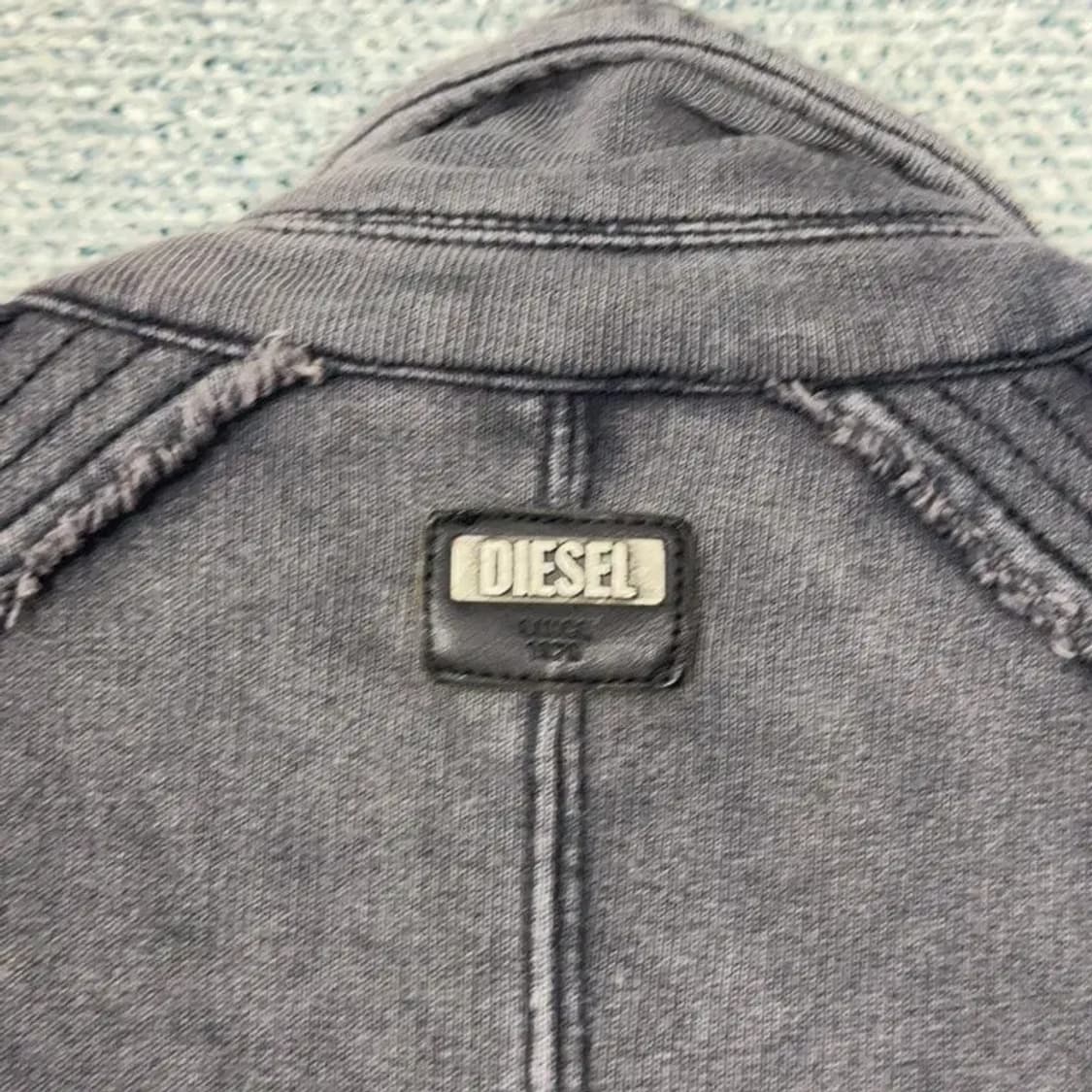 디젤 Y2K 빈티지 워싱 코튼 라이더 자켓 XXS 상품이미지5