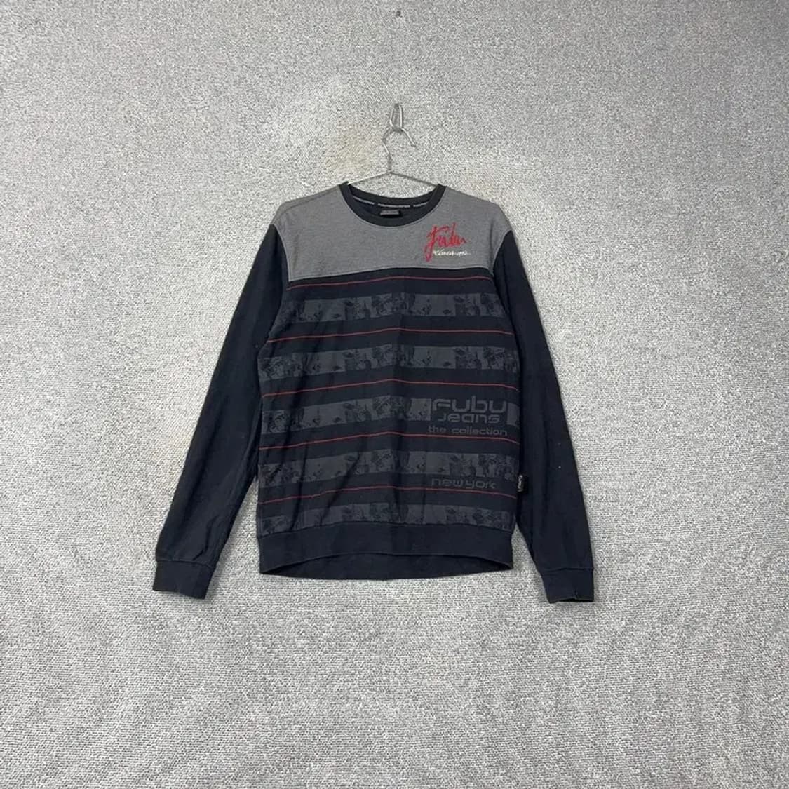 후부 빈티지 로고 맨투맨 M 상품이미지1