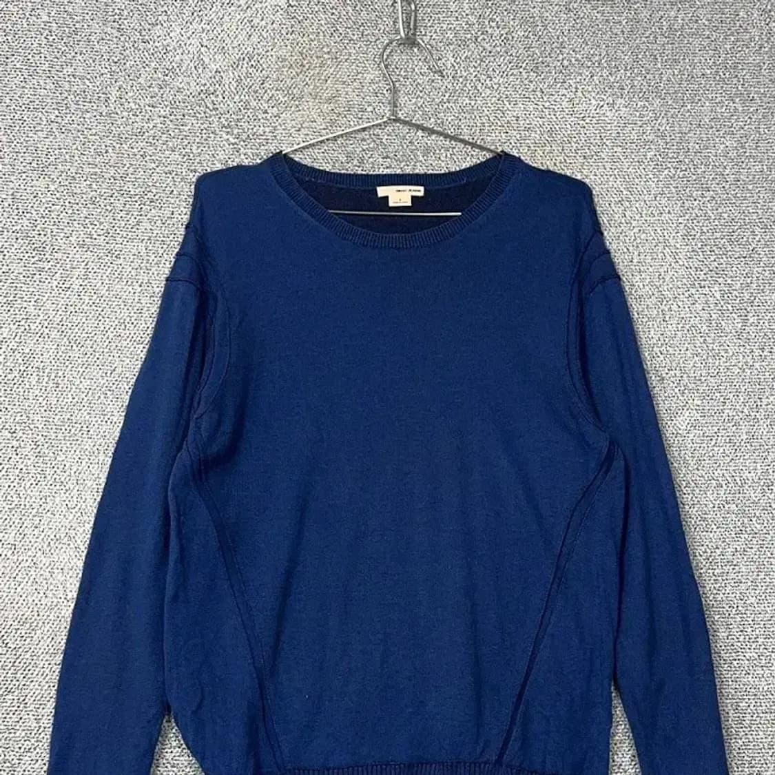 DKNY 네이비 빈티지 코튼 니트 S 상품이미지3