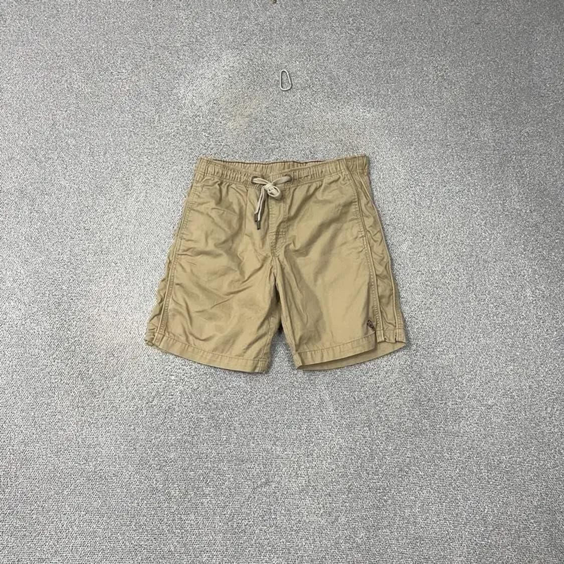 후아유 밴딩 로고 베이지 코튼 반바지 L 상품이미지1