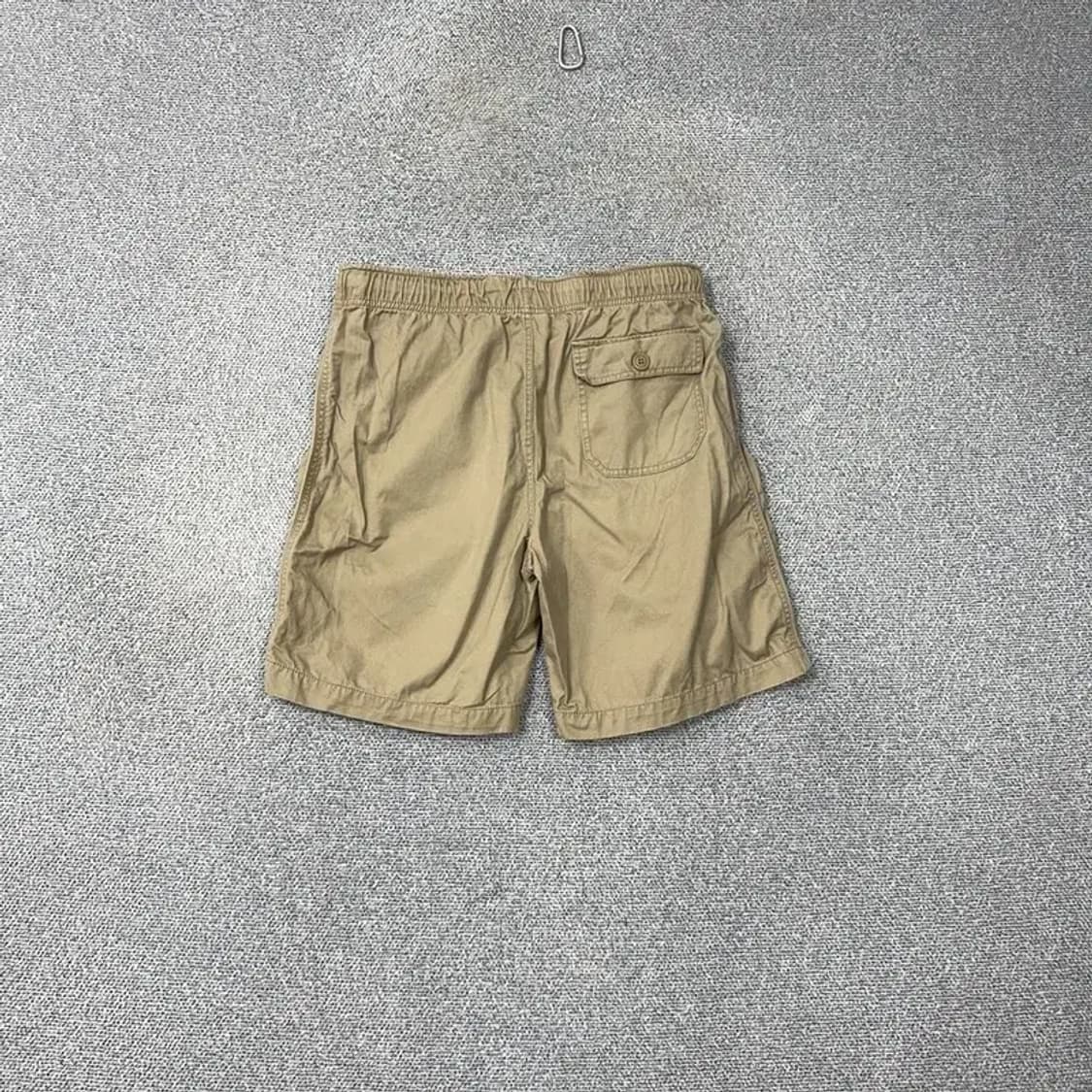 후아유 밴딩 로고 베이지 코튼 반바지 L 상품이미지2