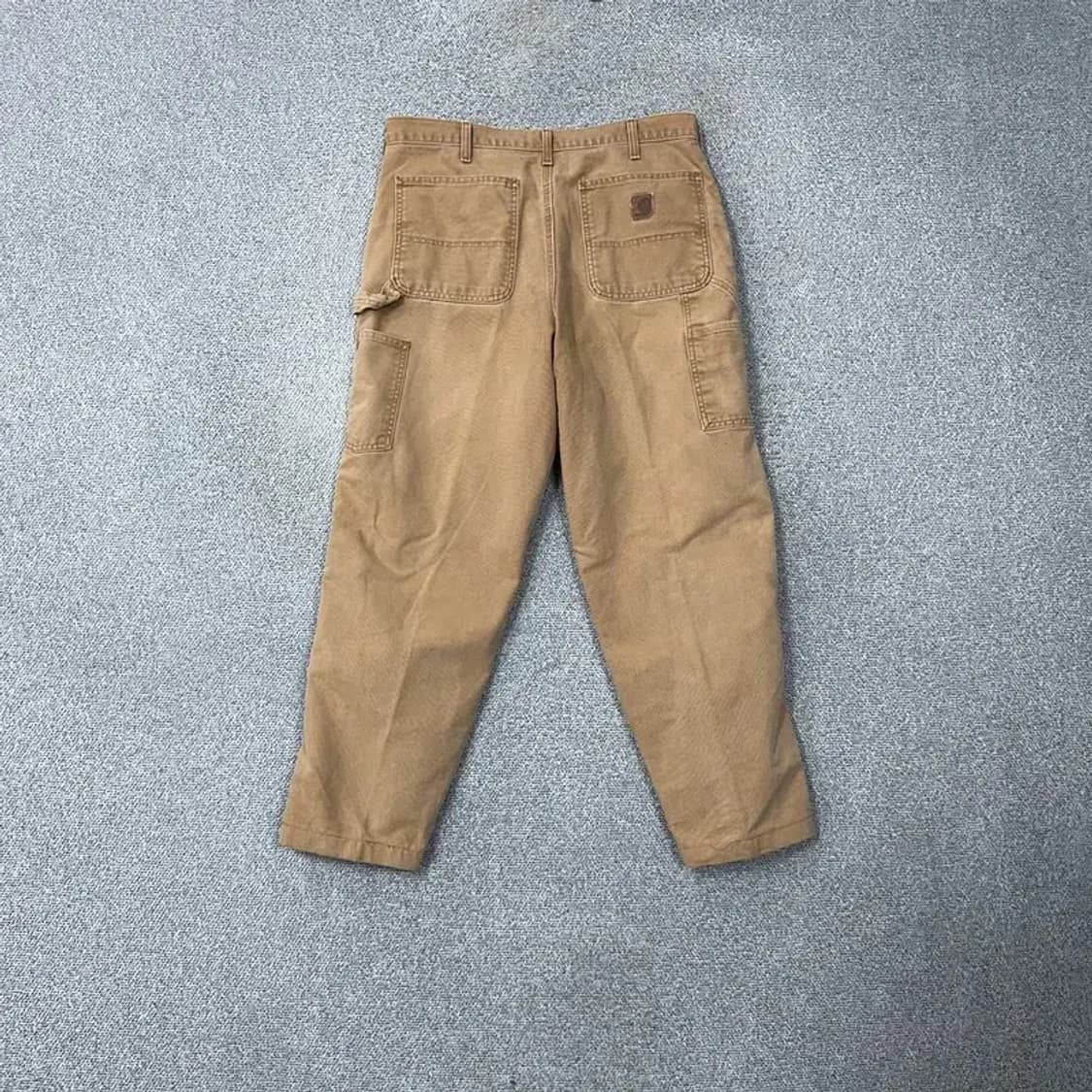 칼하트 된장 백로고 워크 데님팬츠 34 34 상품이미지2