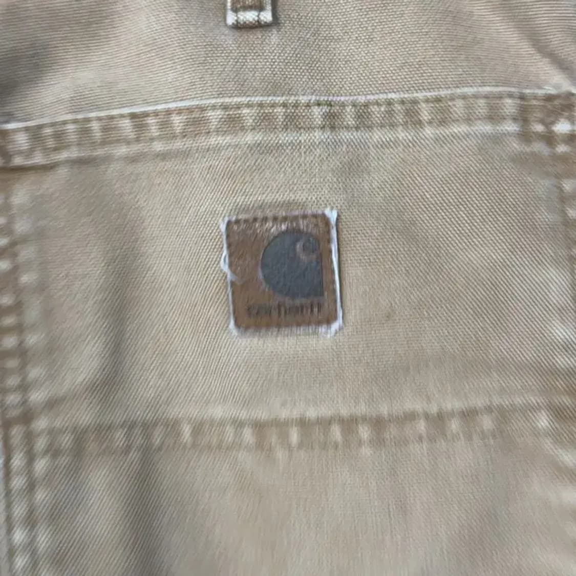 칼하트 된장 백로고 워크 데님팬츠 34 34 상품이미지6