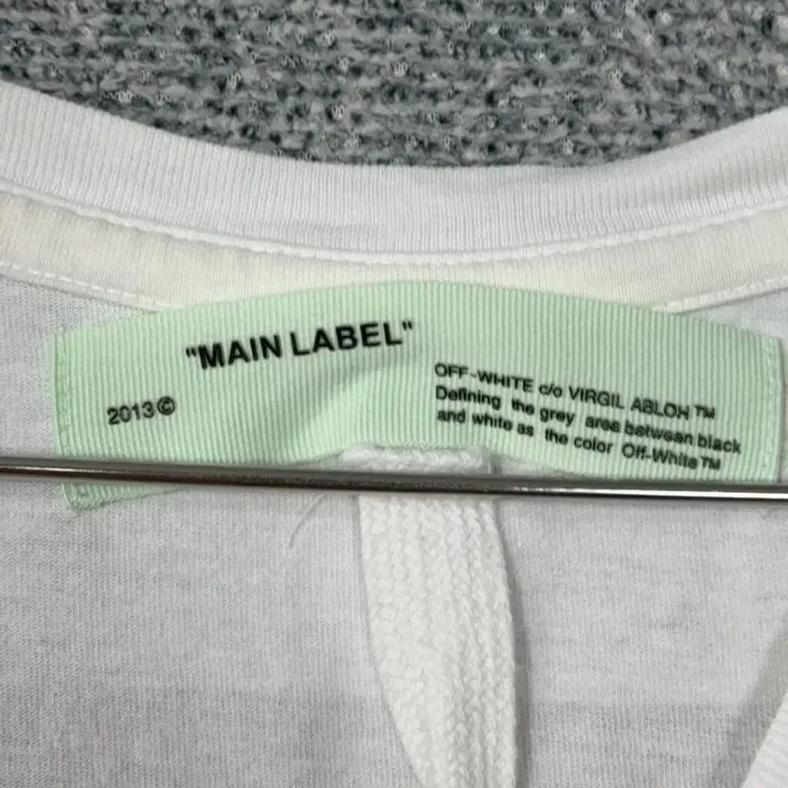 오프화이트 심슨 오버핏 반팔티 XXS 상품이미지8