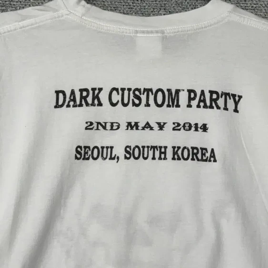 할리데이비슨 스컬프린팅 반팔티 XL 상품이미지4