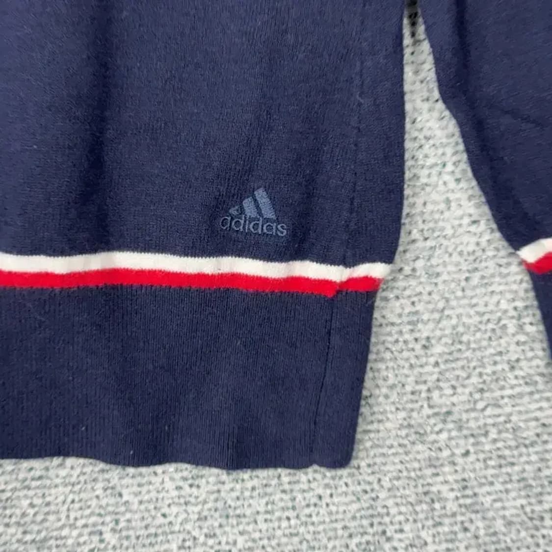 아디다스 Y 라인 네이비 니트 맨투맨 90 상품이미지4
