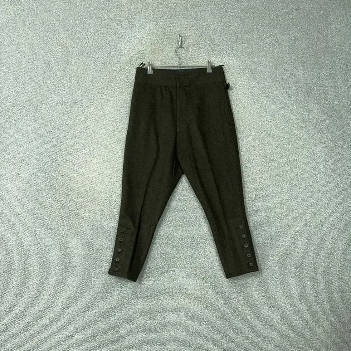 미우미우 이태리 테이퍼드 버튼 슬랙스 36 상품이미지1