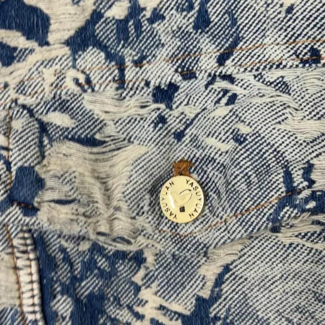 빈티지 패턴 코튼 자켓 XL 상품이미지3