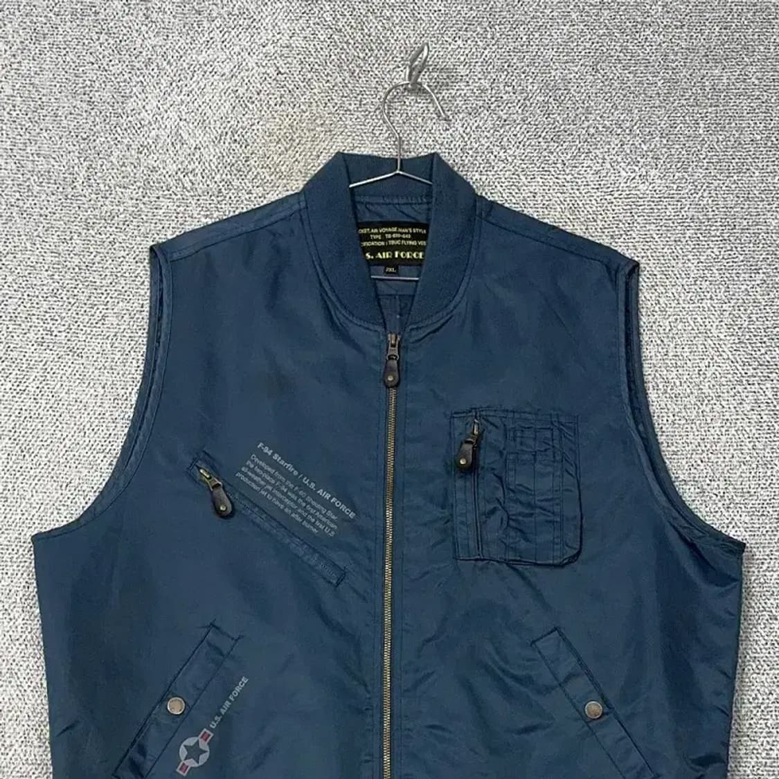 US 에어포스 미공군 테크웨어 나일론 베스트 조끼 2SXL 상품이미지3