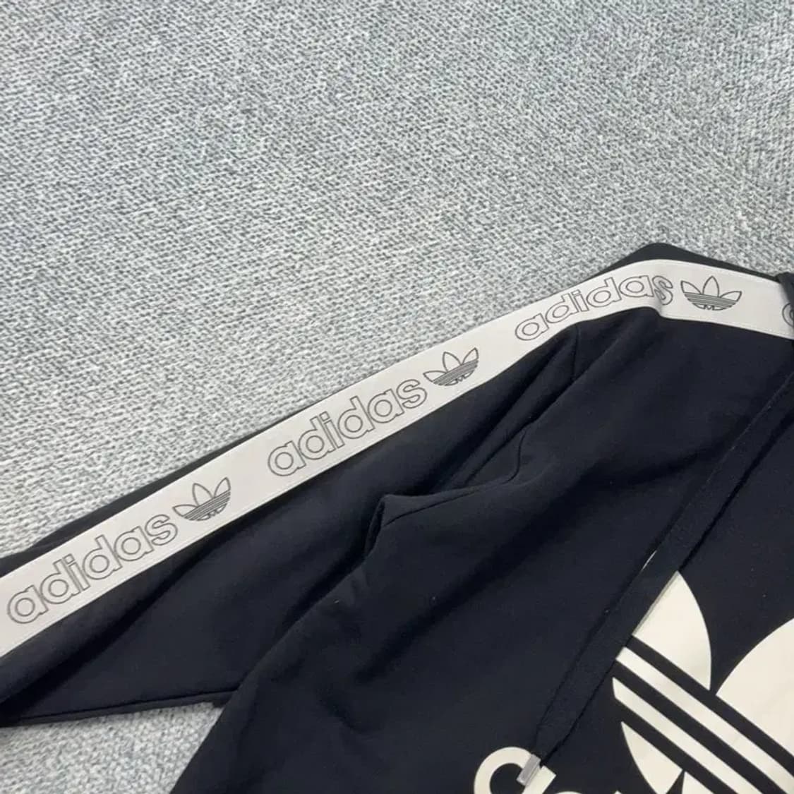 아디다스 빅로고 사이드라인 후드티 S 상품이미지4