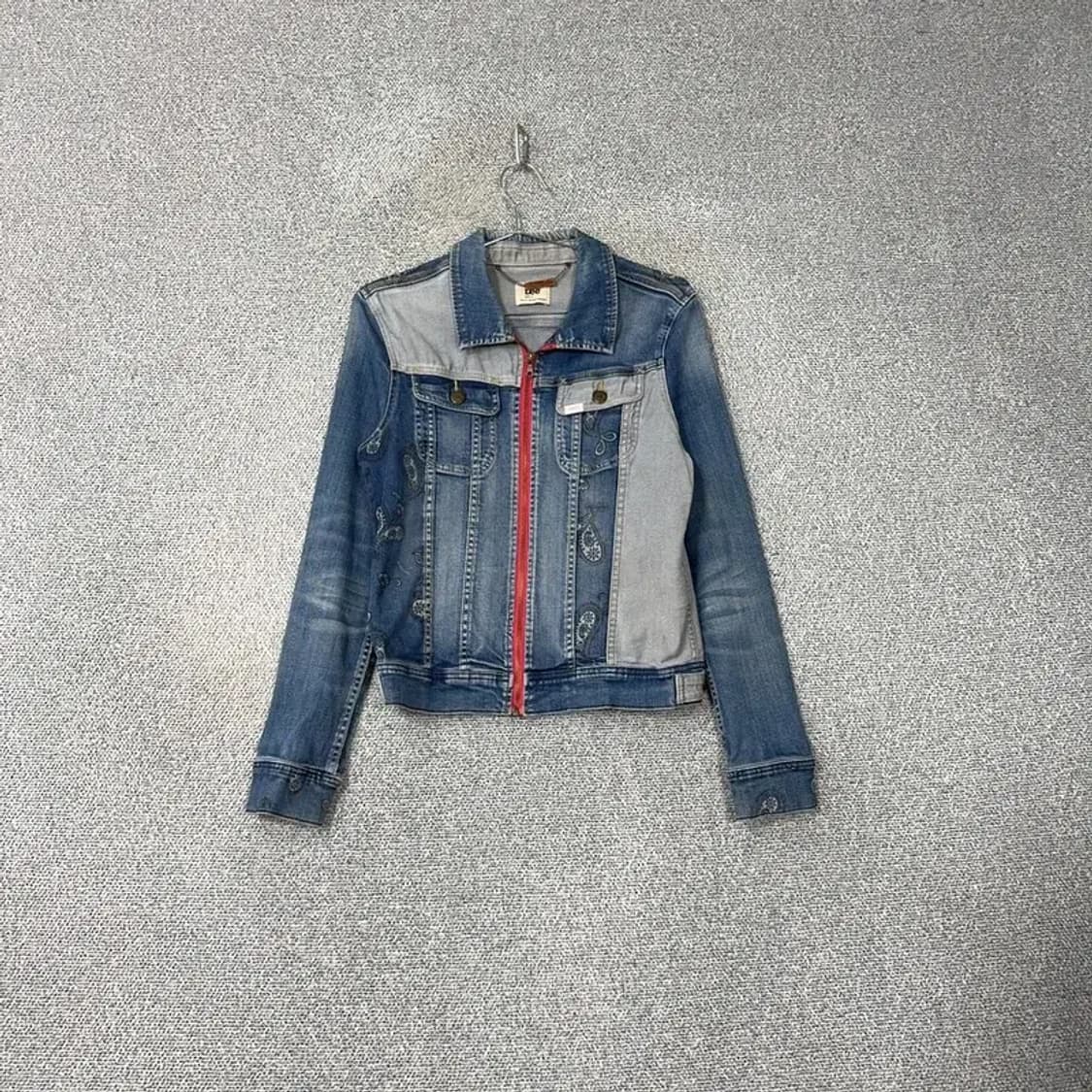 LEE 리 패치워크 빈티지 데님 자켓 L 상품이미지1