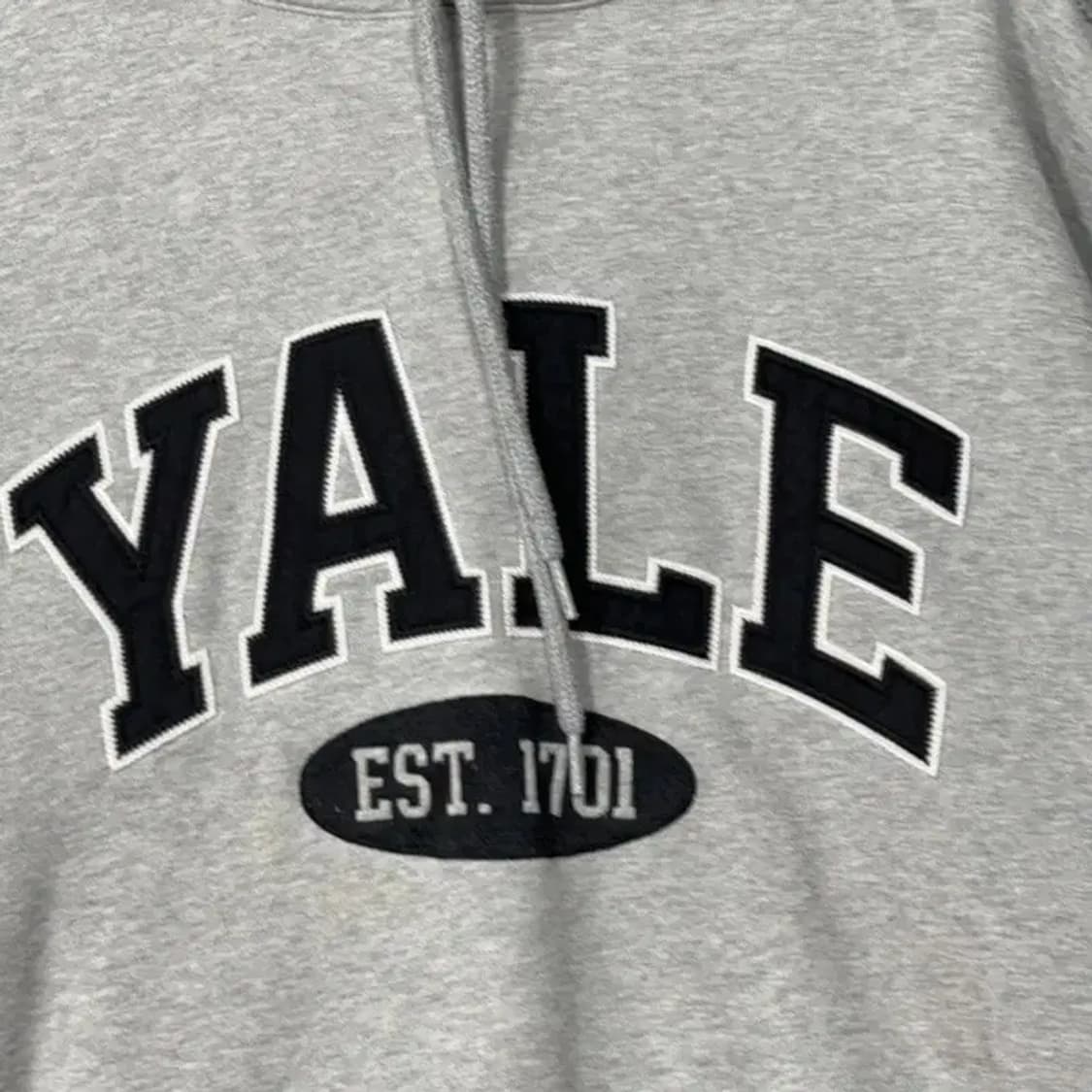 예일 스펠 빅로고 후드티 M 상품이미지5