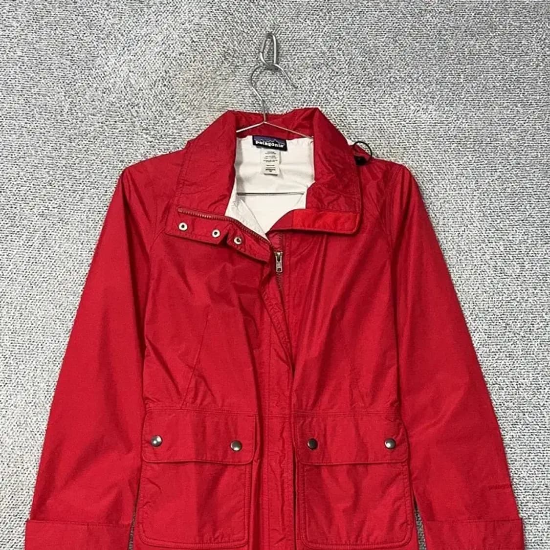 파타고니아 여성 레드 필드 바람막이 롱 자켓 XS 상품이미지3