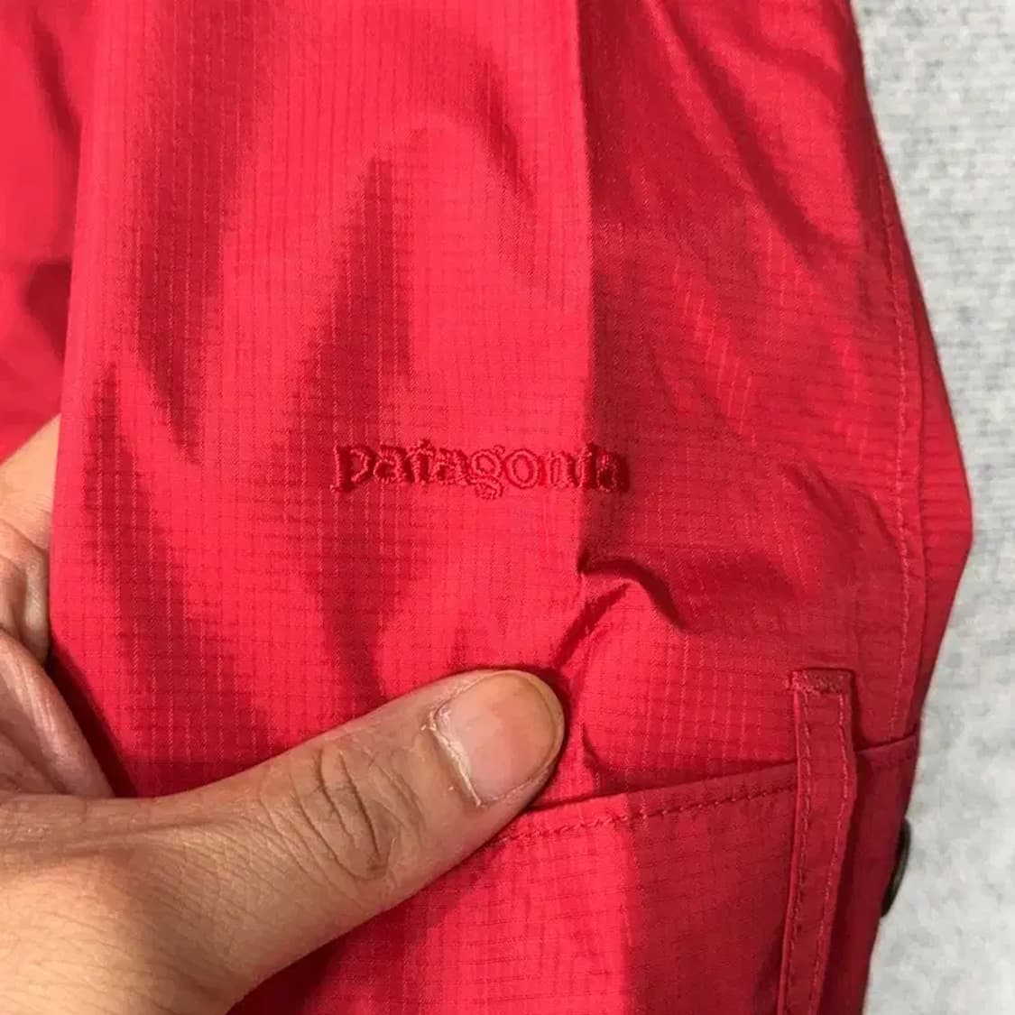 파타고니아 여성 레드 필드 바람막이 롱 자켓 XS 상품이미지5