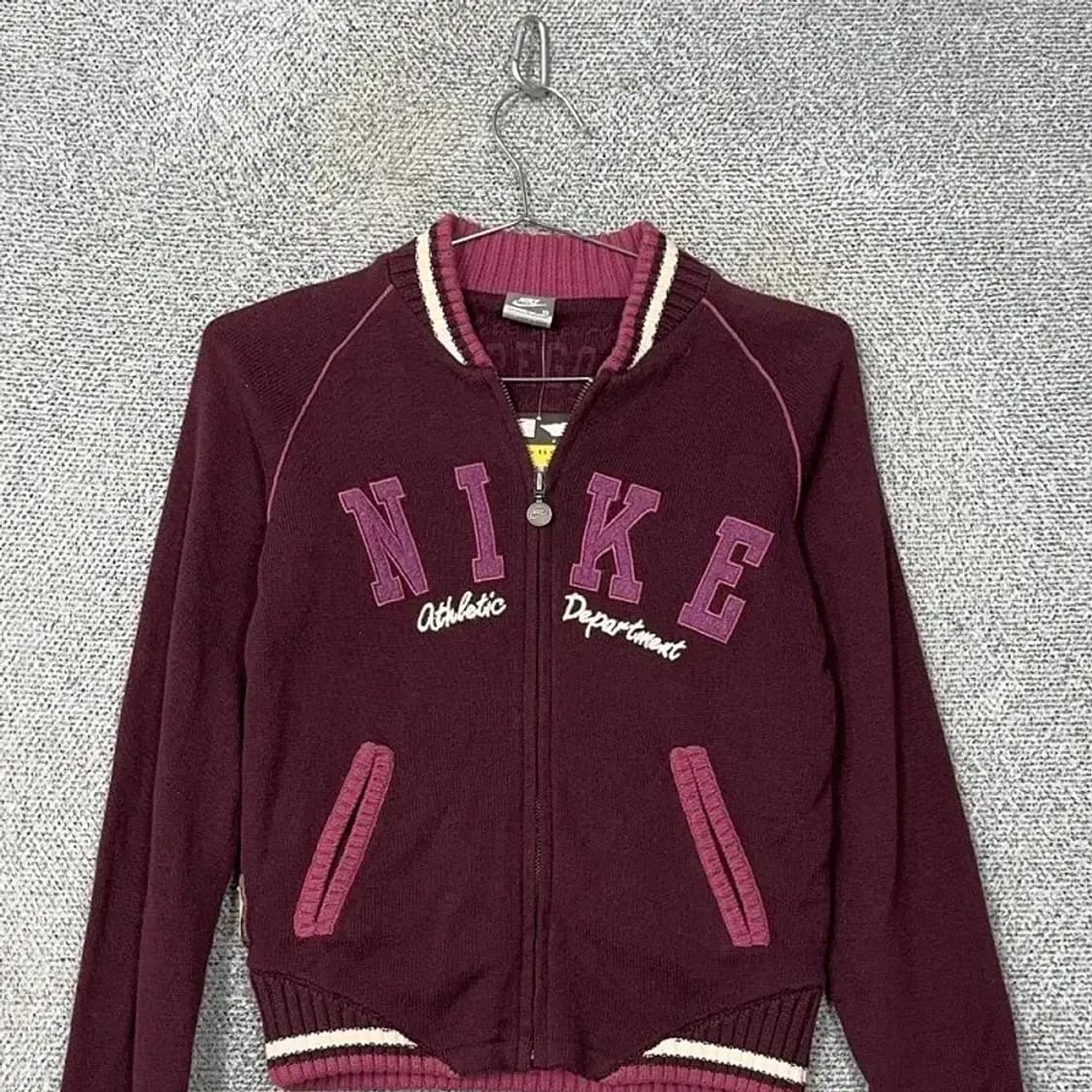 [새상품]나이키 Y2K 레트로 코튼 블루종 자켓 S 상품이미지3