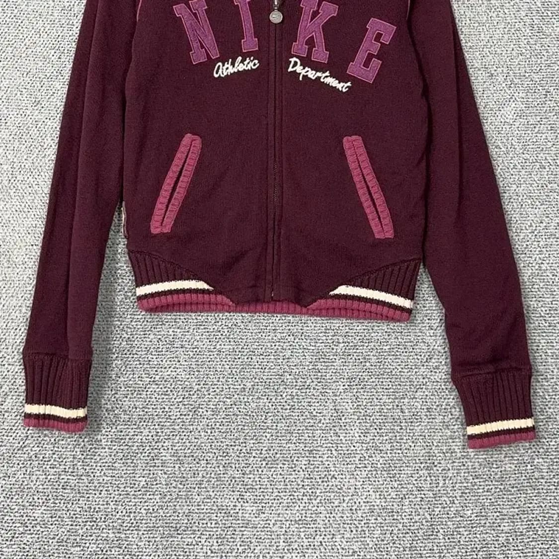 [새상품]나이키 Y2K 레트로 코튼 블루종 자켓 S 상품이미지4