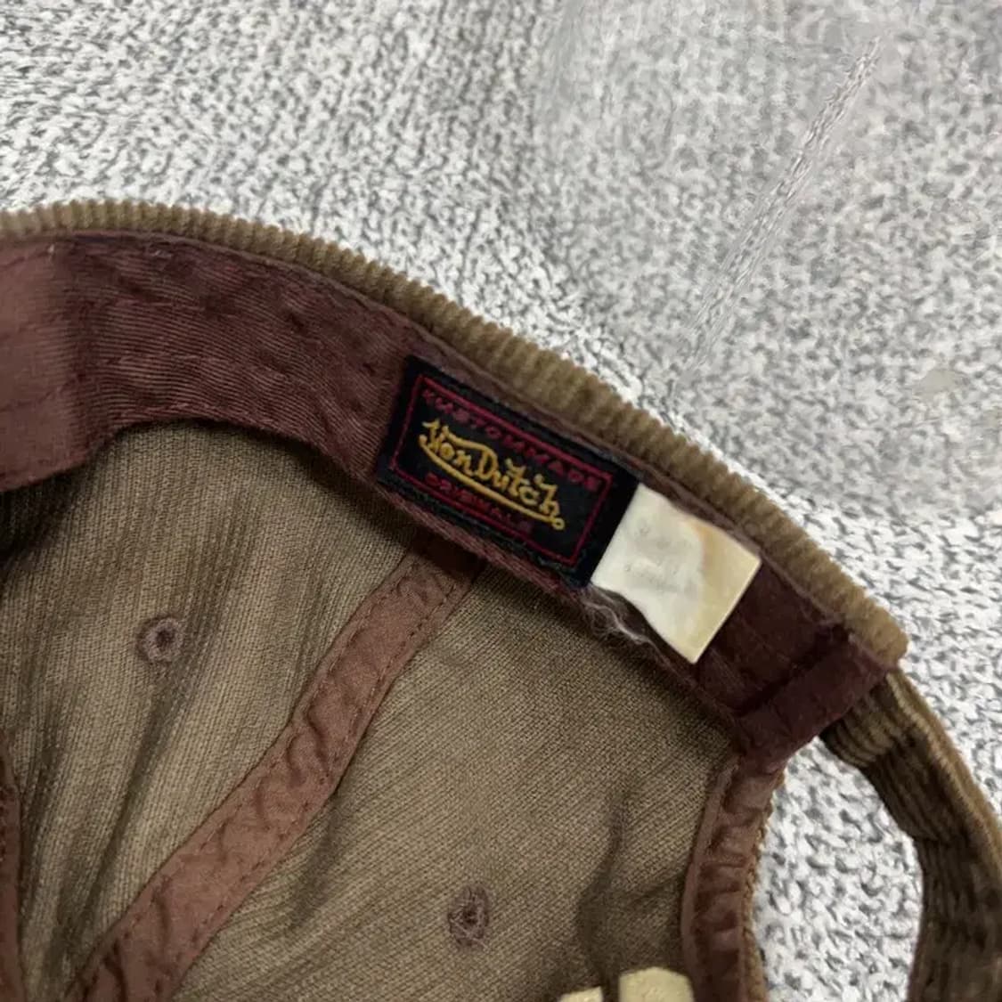 본더치 빈티지 코듀로이 볼캡 상품이미지6