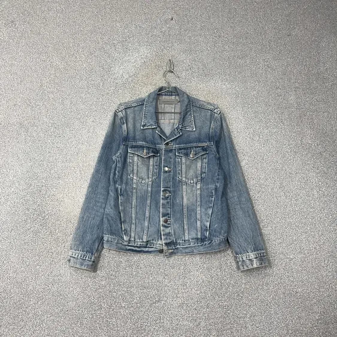 캘빈클라인 빈티지 워싱 데님자켓 L 상품이미지1