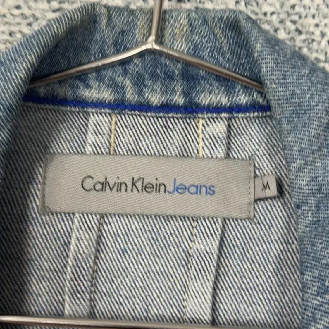 캘빈클라인 빈티지 워싱 데님자켓 L 상품이미지5