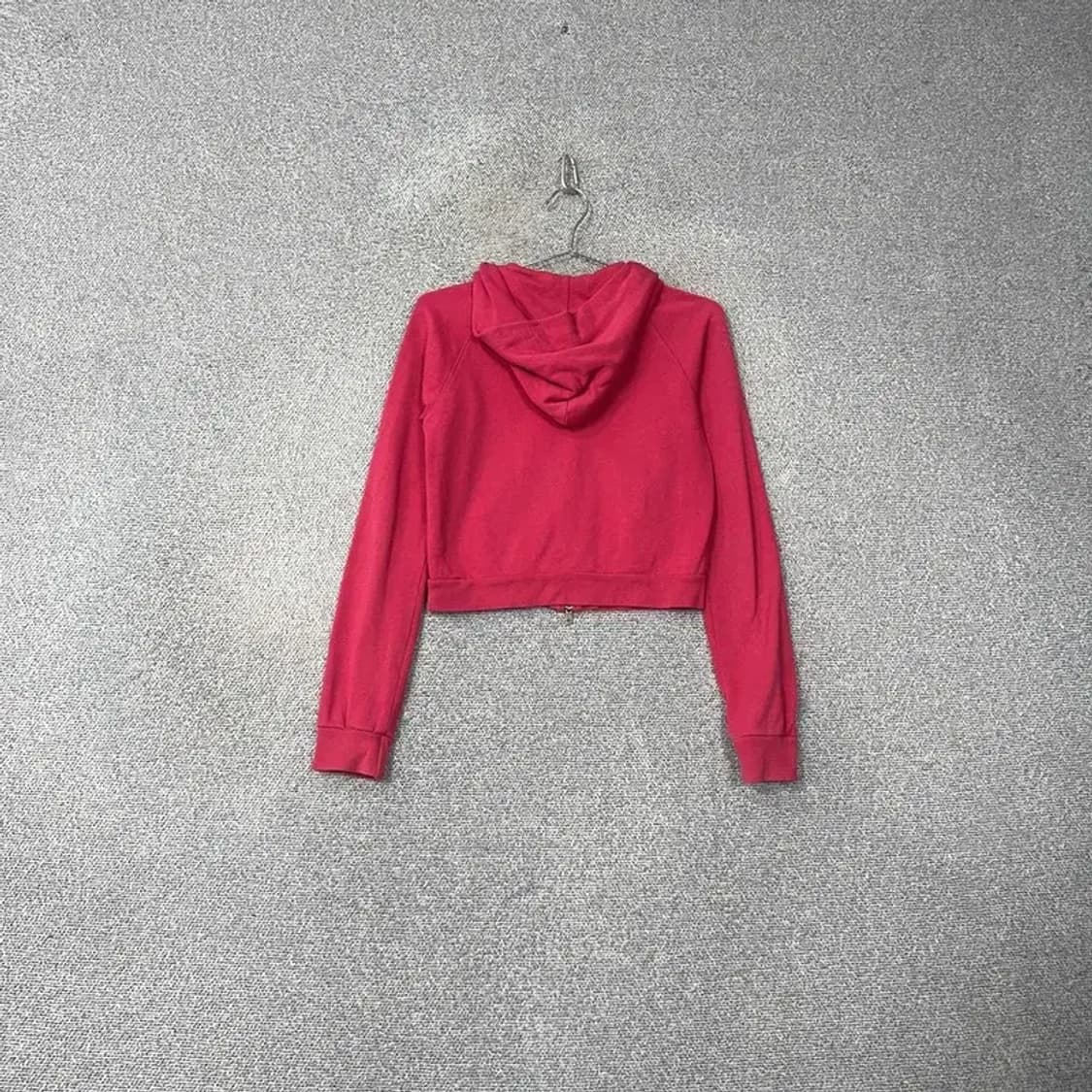 아베크롬비 핑크 심플로고 후드집업 M 상품이미지2