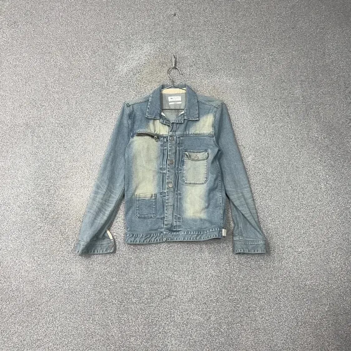 라이풀 워싱 데님 트러커 자켓 상품이미지1