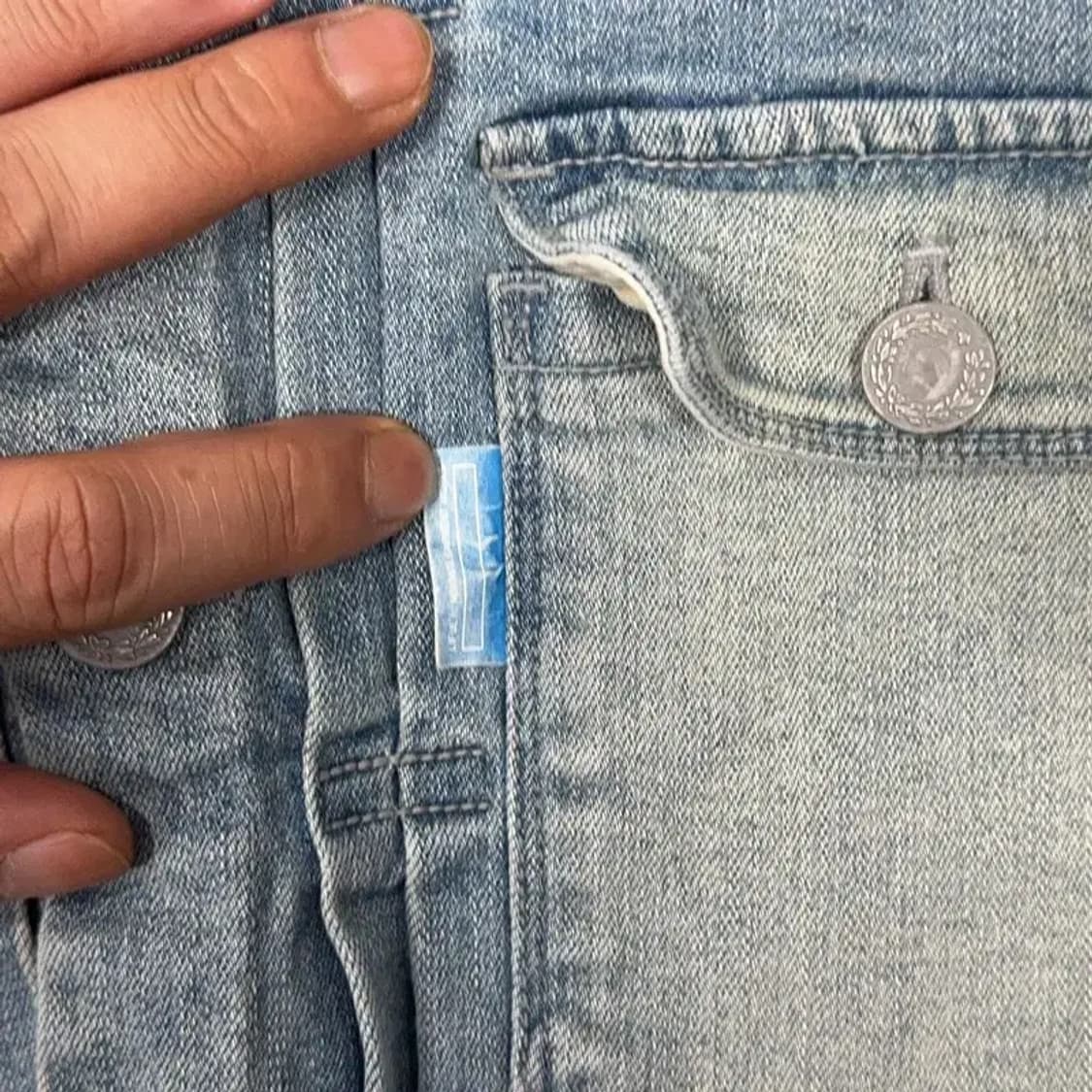 라이풀 워싱 데님 트러커 자켓 상품이미지3