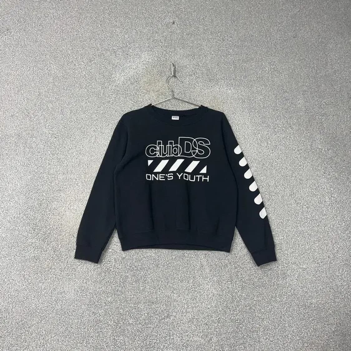 길단 빈티지 프린팅 맨투맨 XS 상품이미지2