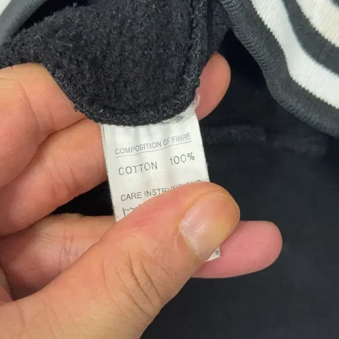 문수권 세컨 빅로고 스웻 후드티 M 상품이미지5