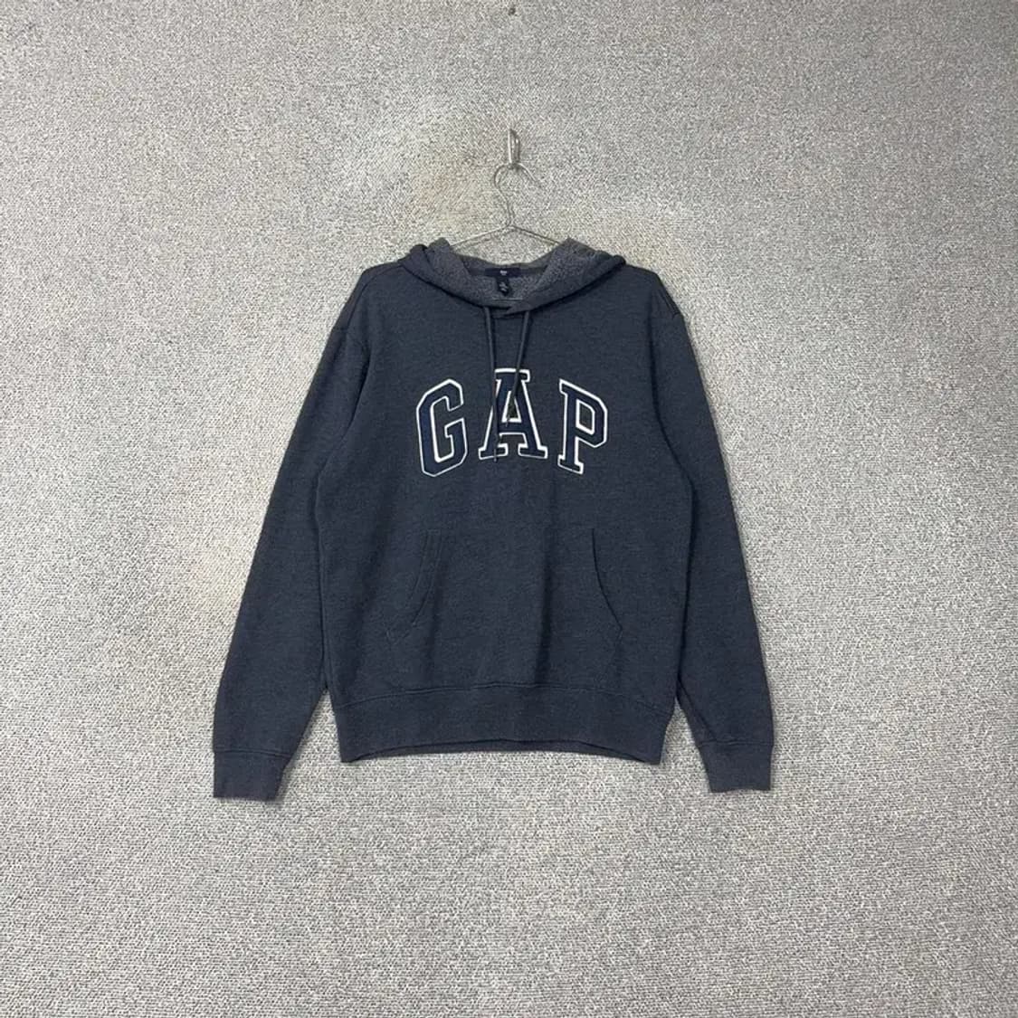 갭 캐주얼 로고 오버핏 후드티 S 상품이미지1