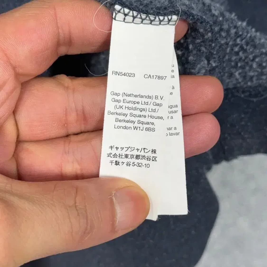 갭 캐주얼 로고 오버핏 후드티 S 상품이미지5