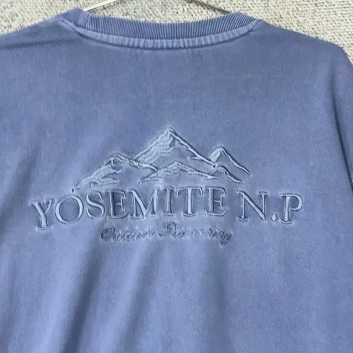 후아유 빈티지 피그먼트 스웻셔츠 맨투맨 M 상품이미지4