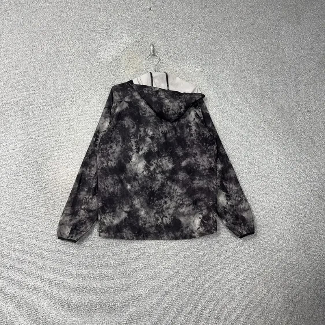 퀵실버 빈티지 패턴 후드 바람막이 자켓 L 상품이미지2