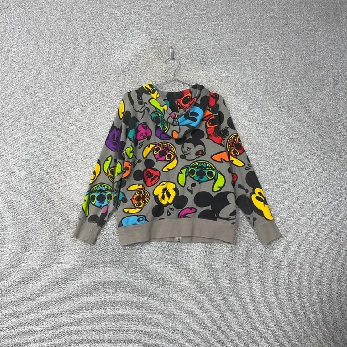 디즈니 멀티프린팅 빈티지 후드집업 S 상품이미지2