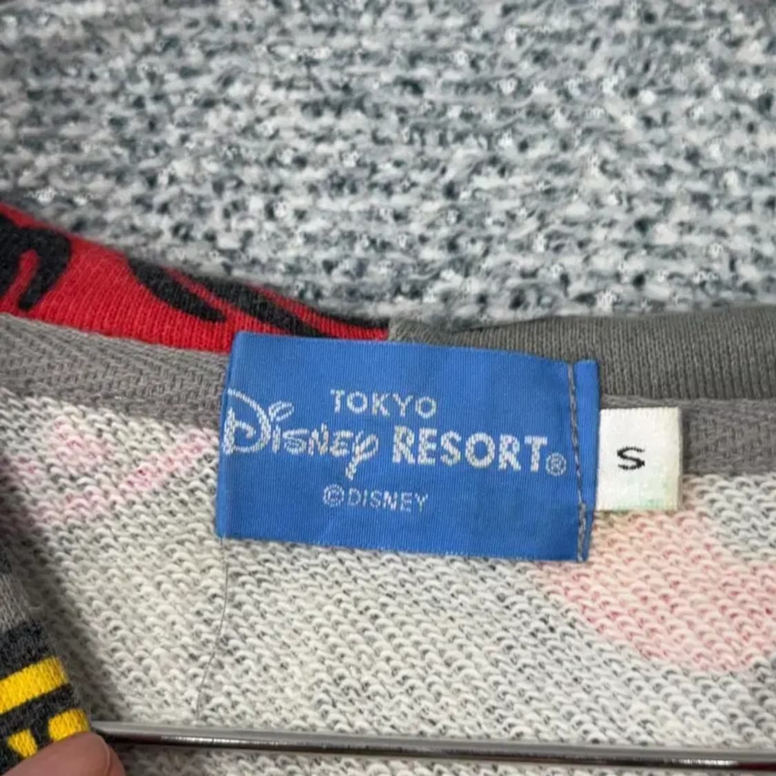 디즈니 멀티프린팅 빈티지 후드집업 S 상품이미지3