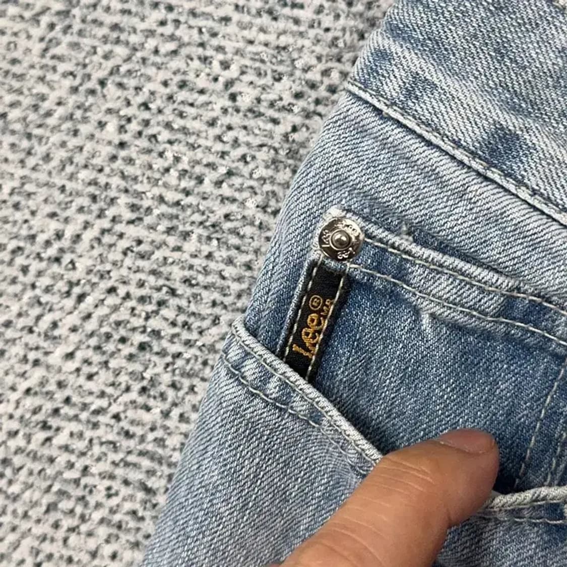 리 LEE 캐주얼 연청 데님팬츠 28-29 상품이미지5