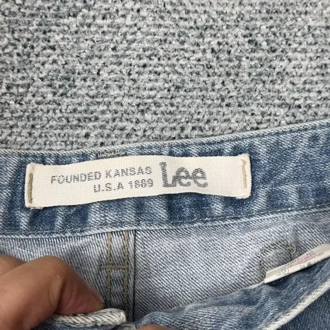 리 LEE 캐주얼 연청 데님팬츠 28-29 상품이미지6