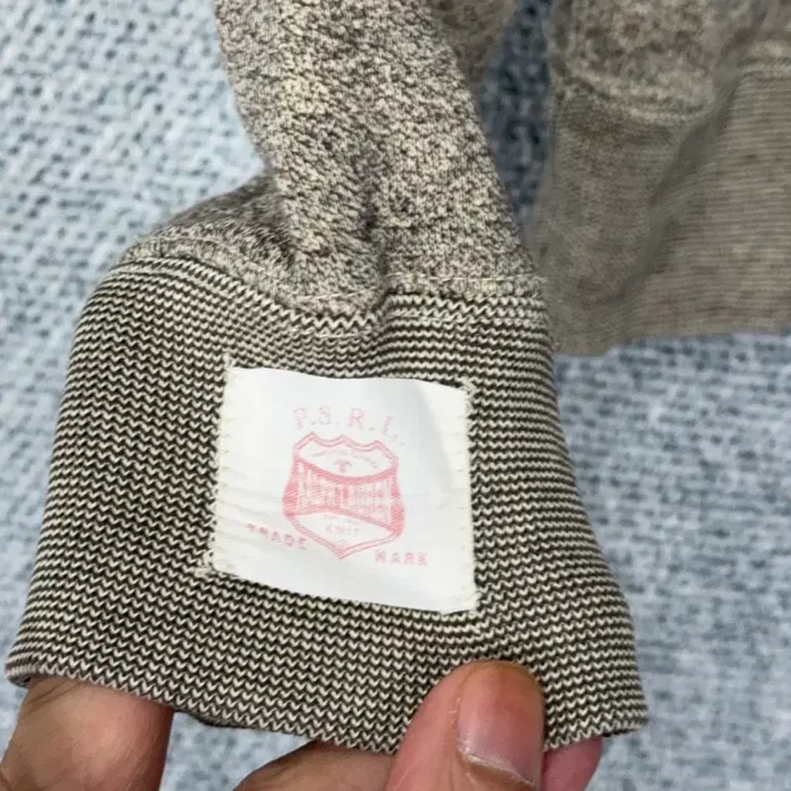 폴로 랄프로렌 패치 로고 오트밀 후드티 M 상품이미지4