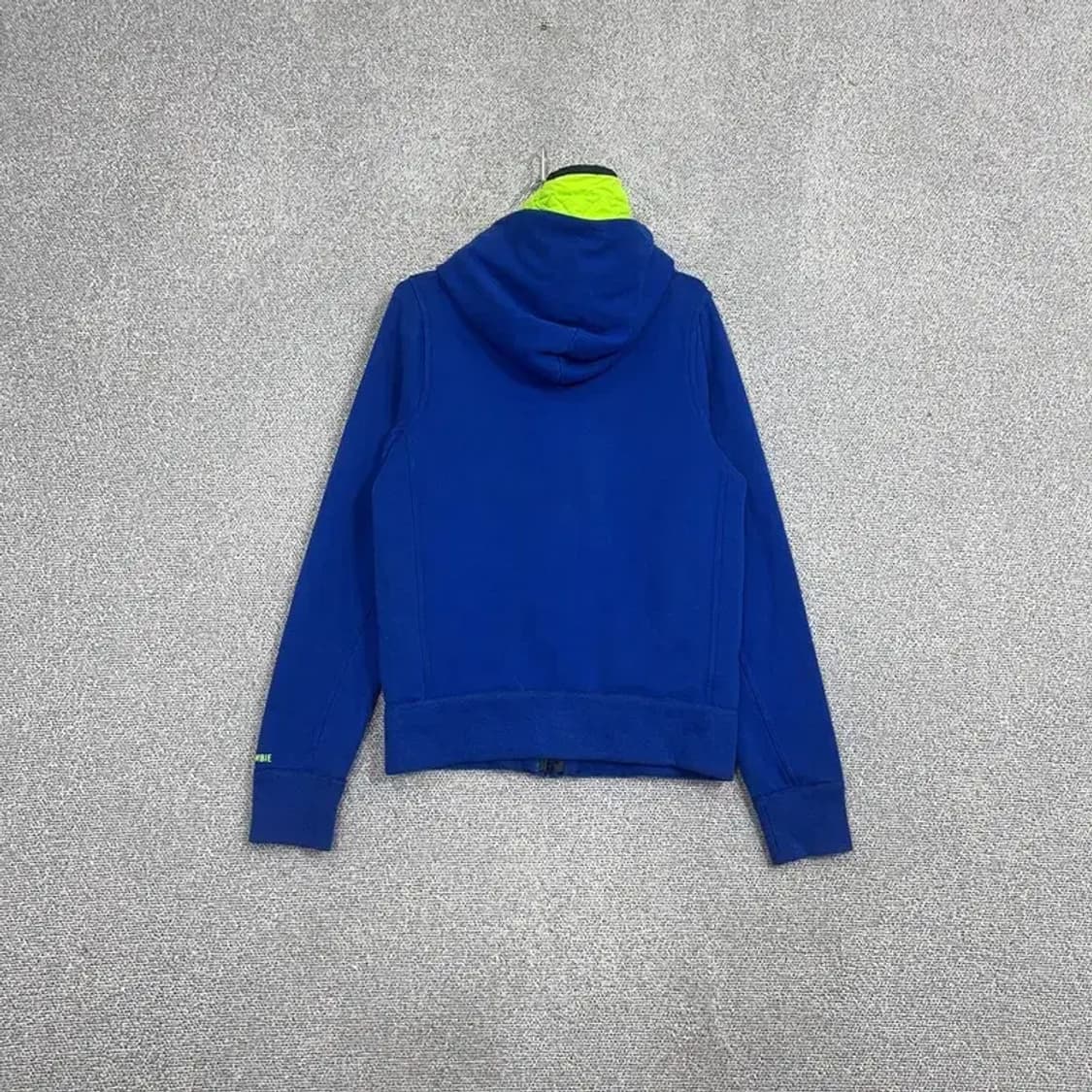 아베크롬비 형광로고 블루 후드집업 M 상품이미지2