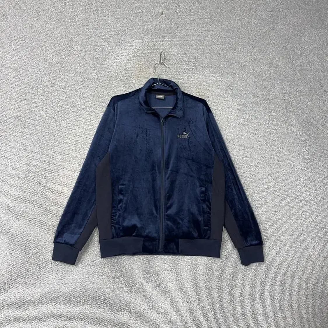 푸마 로고 올드스쿨 벨벳 트랙탑 저지 L 상품이미지1