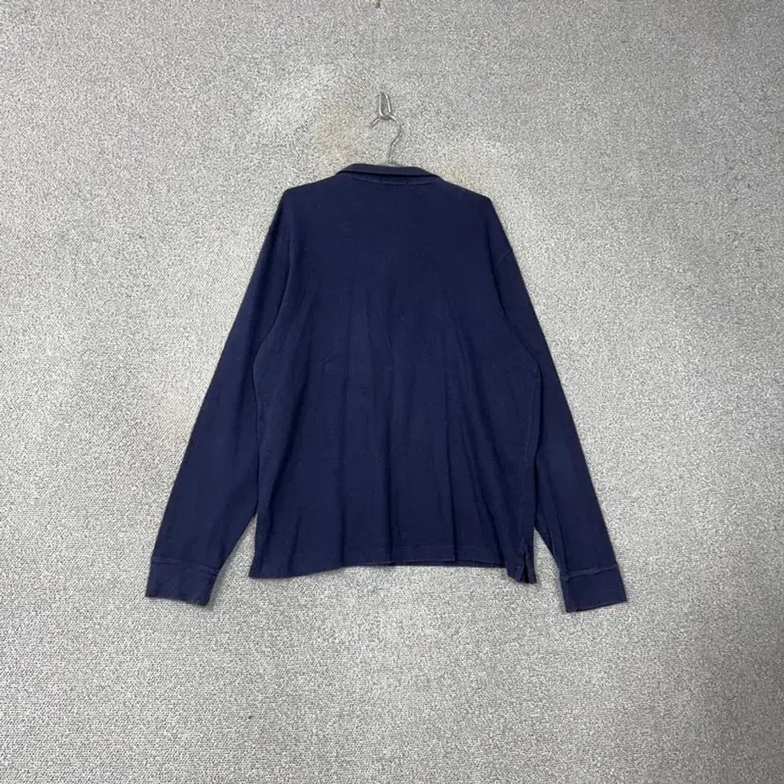 폴로 신형 네이비 코튼 반집업 니트 M 상품이미지2